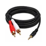 3.5mm AUX to 2 RCA Male Audio Cable