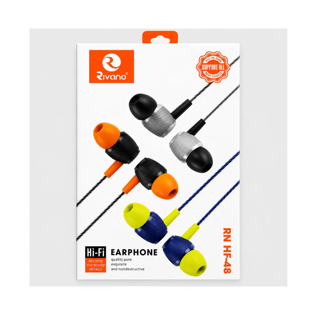 New Project (22) Hi-Fi Wired In-Ear Earphones with Mic - Image 1