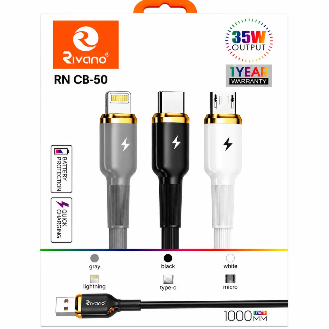 New Project (6) 35W Fast Charging USB Data Cable - Image 1